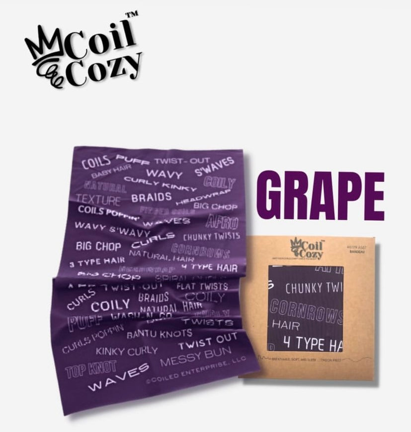 Grape Hair Bandeau by Coiled