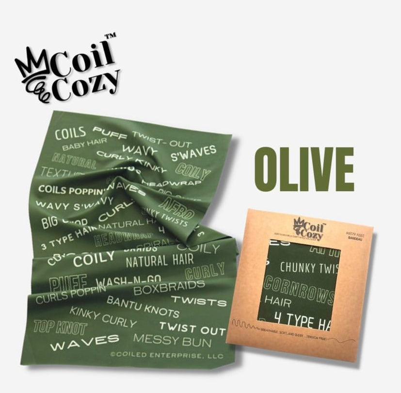 Olive Hair Bandeau by Coiled
