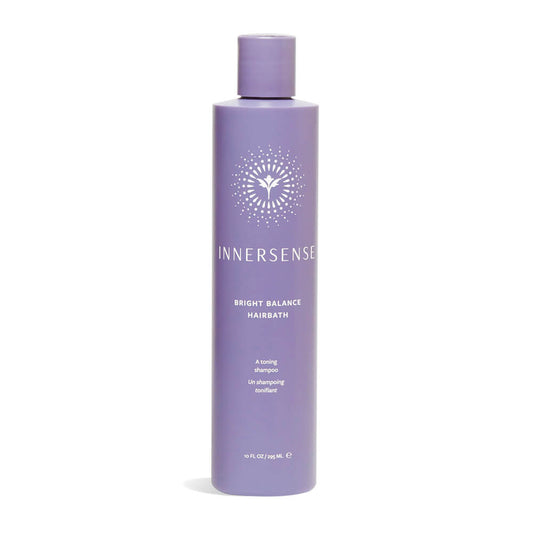 Bright Balance Purple Shampoo Bottle Made By Innersense Organic Beauty