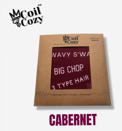 Cabernet Hair Bandeau by Coiled 